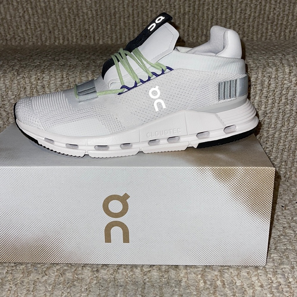 On cloud shoes